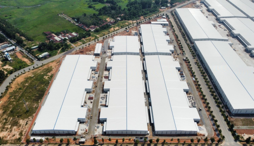 Xưởng cho thuê KCN Bàu Bàng
