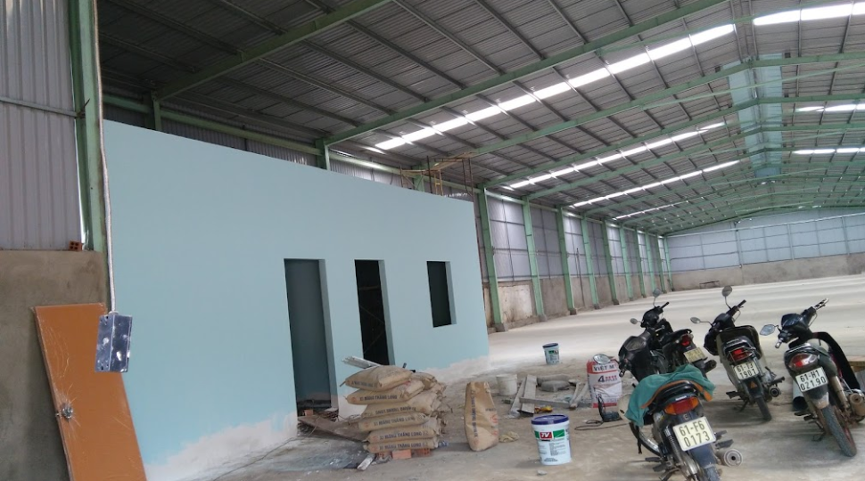 thuê nhà xưởng bình chánh 1400m2