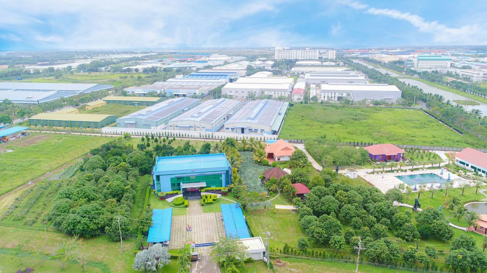 Cho thuê nhà xưởng khu công nghiệp Bourbon An Hòa 
