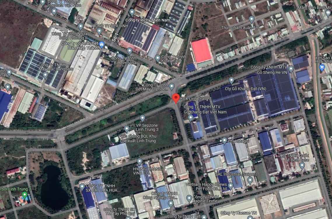 Cho thuê nhà xưởng khu công nghiệp Linh Trung III
