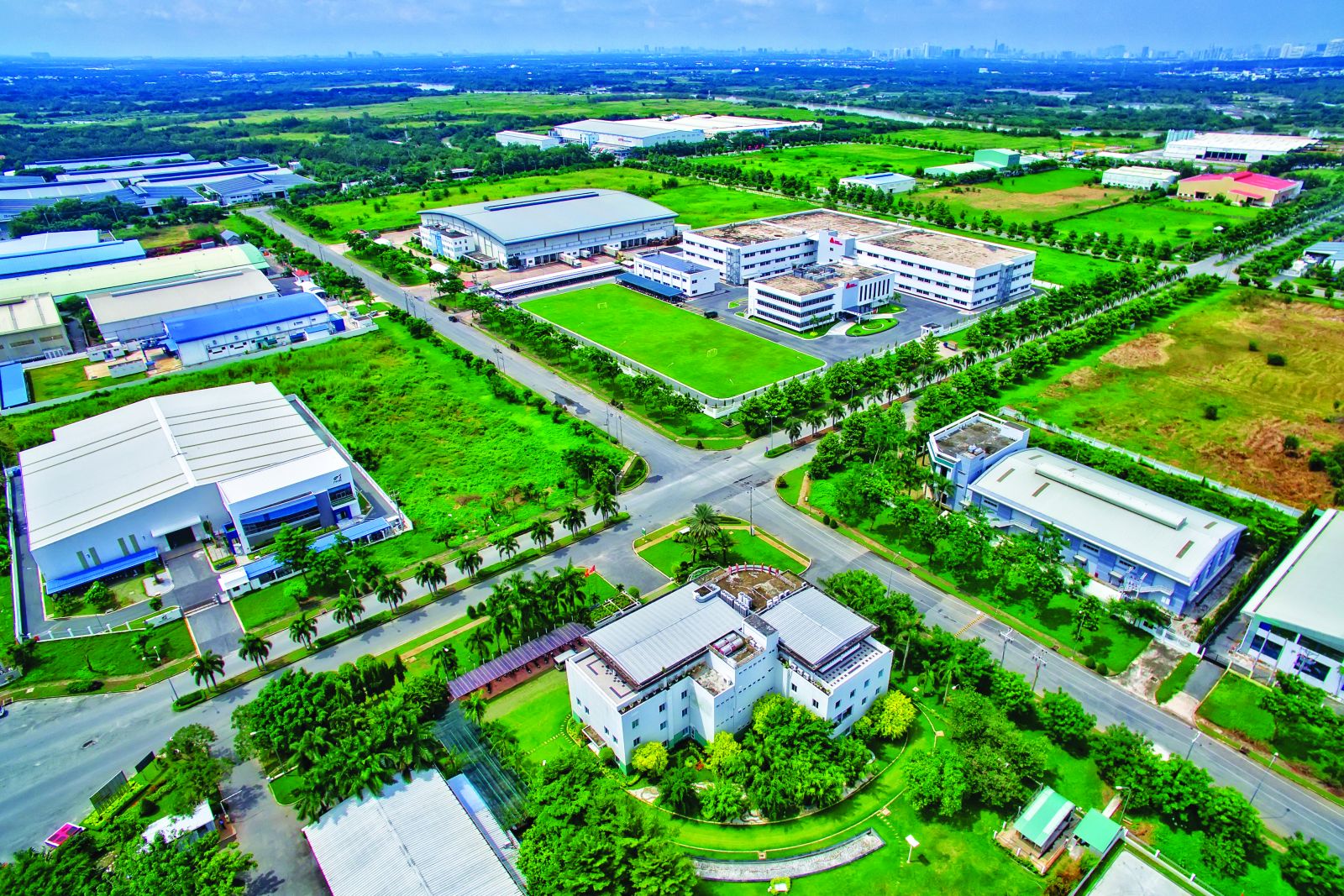 Cho thuê nhà xưởng khu công nghiệp Long Hậu