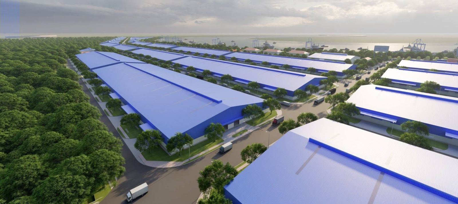 cho thuê nhà xưởng khu công nghiệp Cầu Cảng Phước Đông