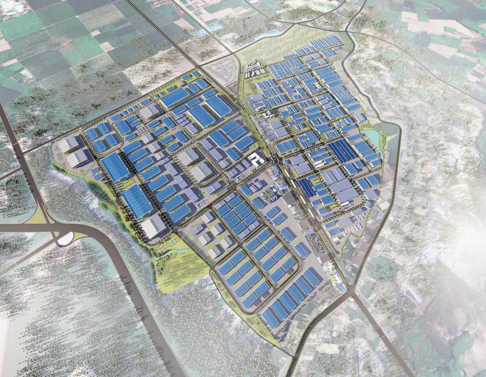 Nhà xưởng cho thuê KCN Đất Cuốc