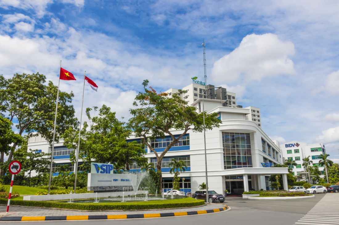 Cho thuê nhà xưởng Khu công nghiệp Việt Nam - Singapore I