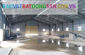 Cho thuê xưởng diên tích 4000m2 350tr