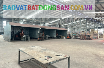 cho thuê xưởng 2 mặt tiền đường tân túc, thị trấn tân túc, bình chánh