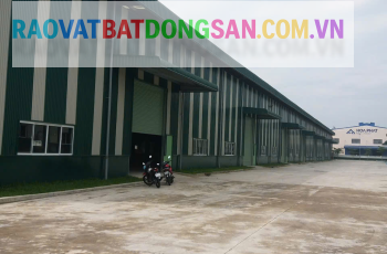 Cho thuê kho xưởng mới xây KCN Tân Đức, Long An