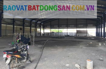 CHO THUÊ KHO XƯỞNG DƯƠNG CÔNG KHI HÓC MÔN, TDT: 10.000M2, XD: 6.600M2