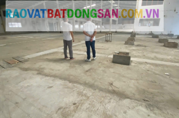 Cho thuê nhà xưởng 1200m giá 60tr tại đường An Phú Đông 25