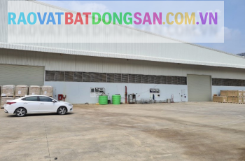 Cho thuê kho xưởng Cụm CN Bến Lức , Long An dt : 4.600m2 370.000.000 đ/tháng 