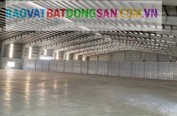 Cho thuê kho xưởng 4500m2 giá tốt trong kcn Đức Hòa,Long An