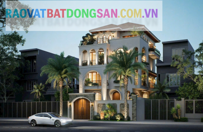 Nhà biệt thự 10x20m, hầm, 2 lầu, mặt tiền Thạnh Lộc 31